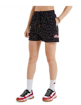 Short Ellesse Pencil Camo Negro/Gris Mujer