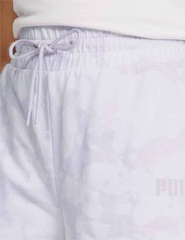 Pantalon corto Puma Sum Graph 7' AOP Lavanda Mujer