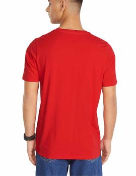 Camiseta Puma ESS+ Tape Rojo Hombre