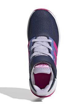 Zapatillas Adidas RunFalcon C Mno/Rosa Para Niña