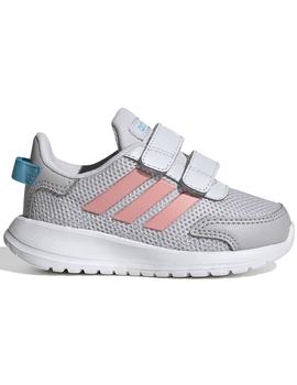 Zapatillas Adidas Tensaur Run I Gris/Ros Para Niña