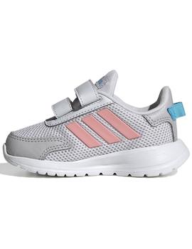 Zapatillas Adidas Tensaur Run I Gris/Ros Para Niña