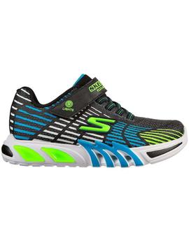 Zapatillas Skechers S-Lights Flex Glow Multic Niño