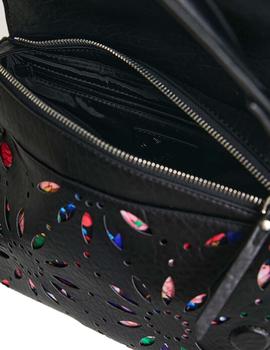 Bolso Desigual Dandelion Phuket Negro Mujer