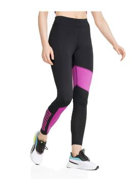 Leggings Puma Train Favorite Logo Negro/Fucs Mujer