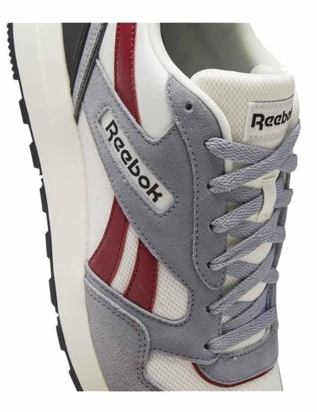 Zapatillas Reebok GL 1000 Gris Blanco Hombre