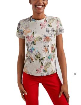 Camiseta Desigual Play Mickey Piedra Mujer