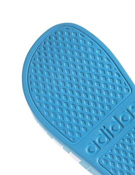 Chanclas Adidas Adilette Aqua K Azul/Blanco