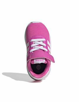 Zapatillas Adidas Lite Racer 3.0 EL I Fucsia Niña