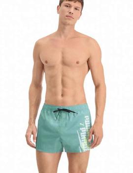 Bañador Puma Graphic short Azul hombre