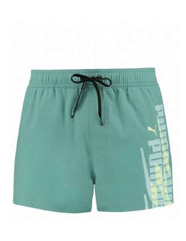 Bañador Puma Graphic short Azul hombre