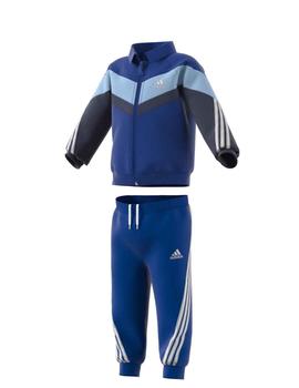 Chandal Adidas I FI Shiny TS Azul/Gris Niño