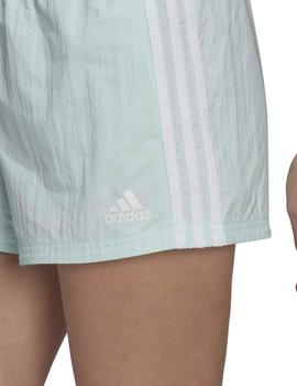 Pantalon Corto Adidas W Blubv Q2 Ver/blan Mujer