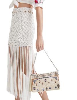 Bolso Desigual Regasita Dortmund Beige Mujer