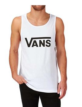 Camiseta Vans MN Drop V Tan-B Bco/Negro Hombre