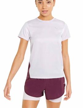 Camiseta Puma Run Favorite SS Lavanda Mujer