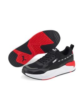 Zapatillas Puma X Ray 2 Square Negro/Rojo Hombre