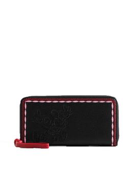 Monedero Desigual Mickey Fiona Negro Mujer