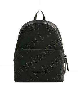 Mochila Desigual Colorama Mombasa Mini Negro Mujer