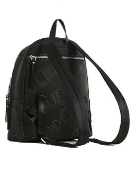 Mochila Desigual Colorama Mombasa Mini Negro Mujer