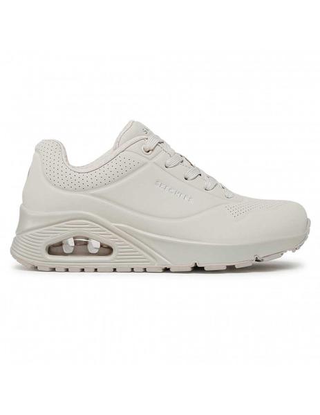 Colonos Mostrarte Perímetro Zapatillas Skechers Uno Beige Mujer