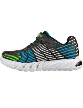 Zapatillas Skechers S-Lights Flex Glow Multic Niño