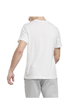 Camiseta Reebok Rl Left Chest Logo Blanco Hombre