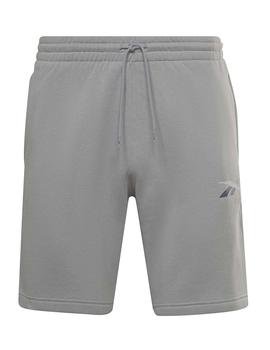 Pantalón corto Reebok TE Vector Fleece Gris Hombre