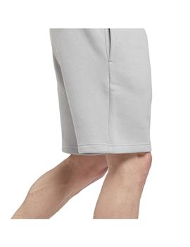 Pantalón corto Reebok TE Vector Fleece Gris Hombre