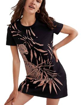 Vestido Desigual Guepardita Negro Mujer