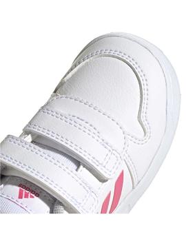 Zapatillas Adidas Tensaur I Blanco/Rosa Niña