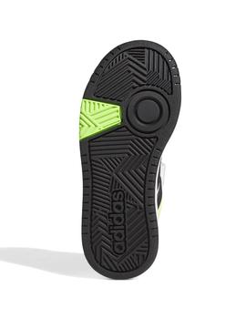 Zapatillas Adidas Hoops 3.0 Bl/Ne/Ve Niño