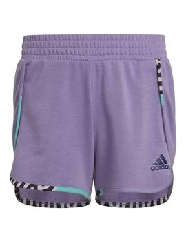 Short Adidas G PW Lila Niña