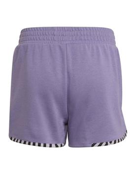 Short Adidas G PW Lila Niña