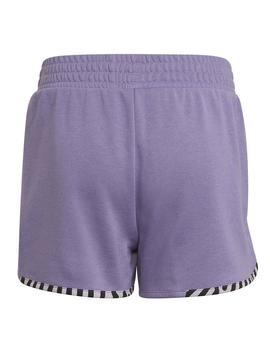 Short Adidas G PW Lila Niña