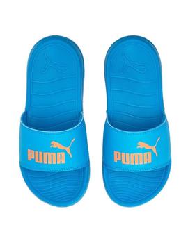 Chanclas Puma Popcat 20 PS Azul/Naranja