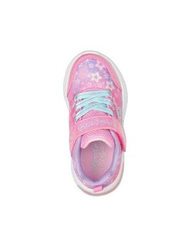 Zapatillas Skechers S-Lights Star Sparks Rosa Niña