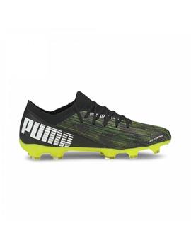 Botas futbol Puma Ultra 3.2 FG/AG Negro/Verde