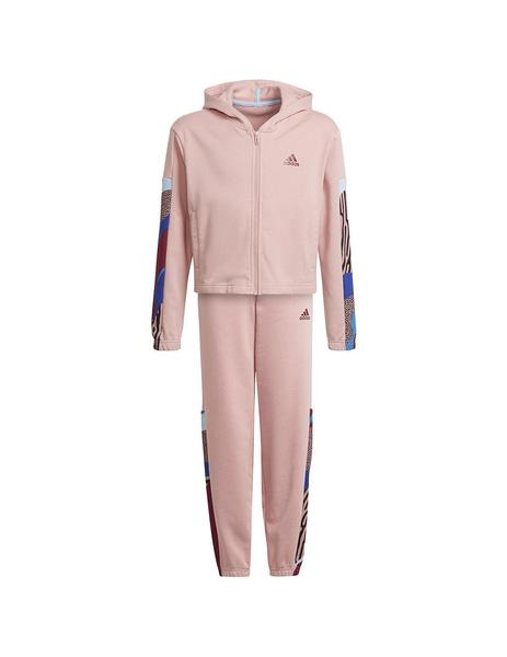 Chandal Adidas G AOP Cotton TS Rosa Ni a