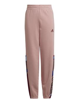 Chandal Adidas G AOP Cotton TS Rosa Niña