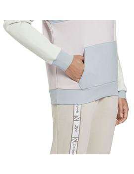 Sudadera Reebok Pastel Azul/Rosa/Blanco Mujer