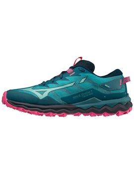 Zapatillas Mizuno Wave Daichi 7 Ver/Neg/Ros Mujer