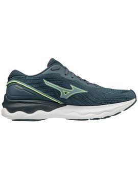 Zapatilla Mizuno Wave Skyrise 3 Gri/Ver/Nar Hombre