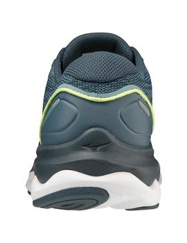 Zapatilla Mizuno Wave Skyrise 3 Gri/Ver/Nar Hombre