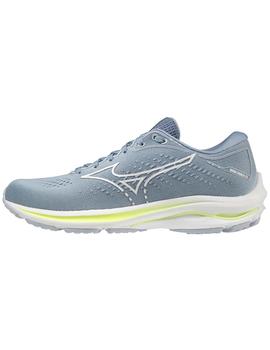 Zapatillas Mizuno Wave Rider 25 Gri/ver/bla mujer