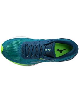 Zapatillas Mizuno Wave Skyrise 3 Az/bla/Ver hombre