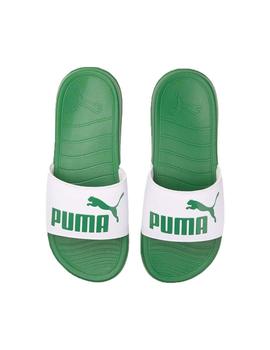 Chanclas Puma Popcat 20 Verde/Blanco Hombre