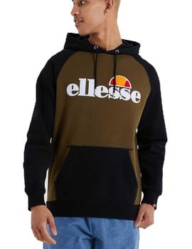 Sudadera Ellesse Taliamento Oh Caqui/Negro Hombre