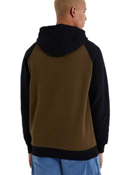 Sudadera Ellesse Taliamento Oh Caqui/Negro Hombre