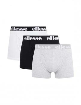 Calzoncillos Ellesse Hali 3PK Negro/Gs/Bco Hombre